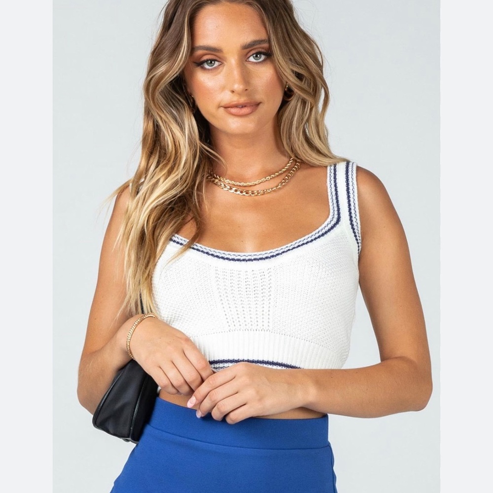 BNWT Princess Polly Ripley Knit Crop Top